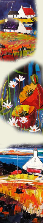 side banner artwork oil on canvas images various